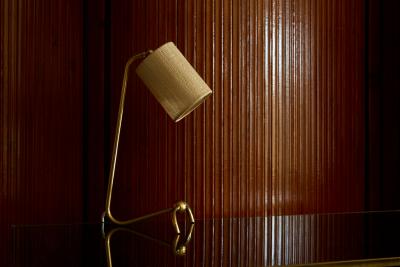 Elegant Mid Century Table Lamp in Brass 1960s