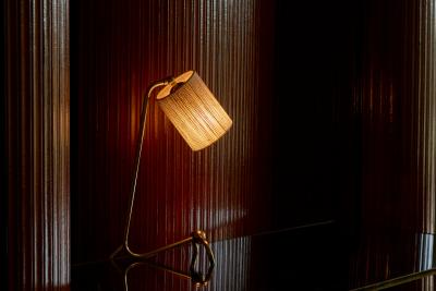 Elegant Mid Century Table Lamp in Brass 1960s
