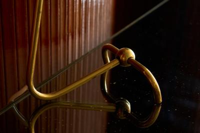 Elegant Mid Century Table Lamp in Brass 1960s