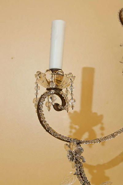 Elegant Pair of Italian Sconces