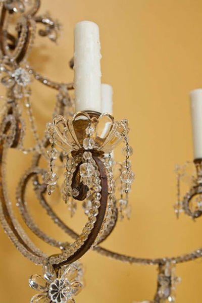 Elegant Pair of Italian Sconces