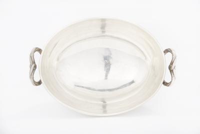 Elegant Refined French Silver Plate Covered Tureen