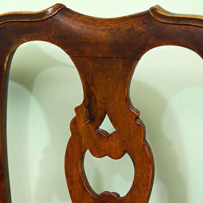 Elegant Set of Four Italian Baroque Chairs