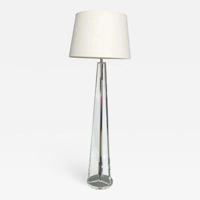 Elegant Tripod Lucite Reading Lamp