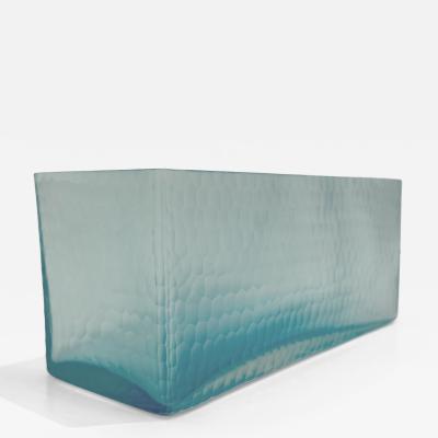 Elegant Venini Murano Glass Vase 1950s Italy