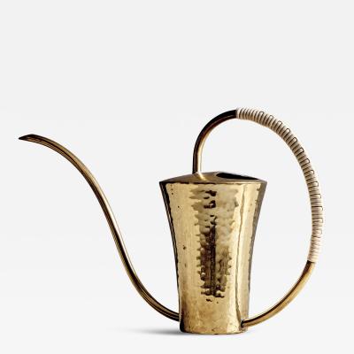 Elegant Watering Can crafted from hammered brass Germany 1950s
