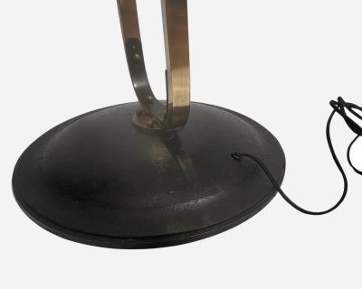 Elegant and original double light diabolo floor lamp France circa 1940