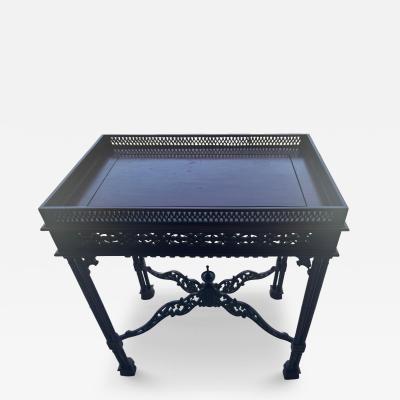 Elegantly Mahogany Chippendale style accent table