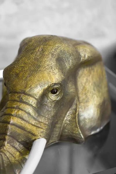 Elephant Head In Brass Edizioni Molto Handcrafted in Italy 