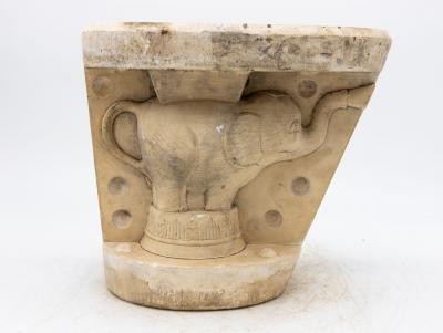 Elephant Teapot Mold from Staffordshire Factory Minton 1860