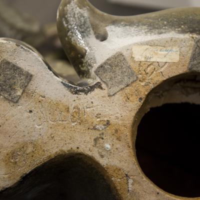 Elfriede Balzar Kopp Fox Fennec sculpture by Elfriede Balzar Kopp circa 1955