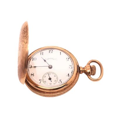 Elgin National Watch Company Antique Elgin 14 Karat Yellow Gold Pocket Watch