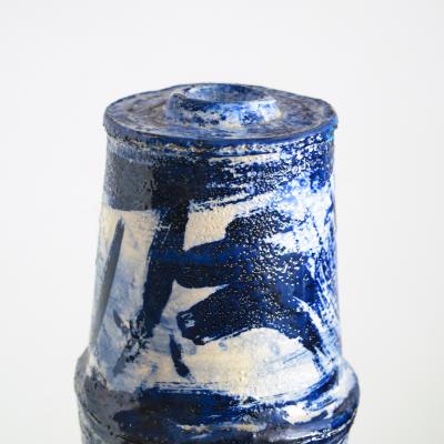 Eli Keller ELI KELLER Scandinavian Modern UNIQUE STUDIO VASE INSPIRED BY BAMBOO