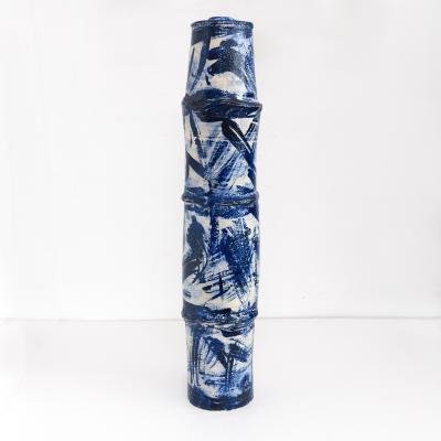 Eli Keller ELI KELLER Scandinavian Modern UNIQUE STUDIO VASE INSPIRED BY BAMBOO