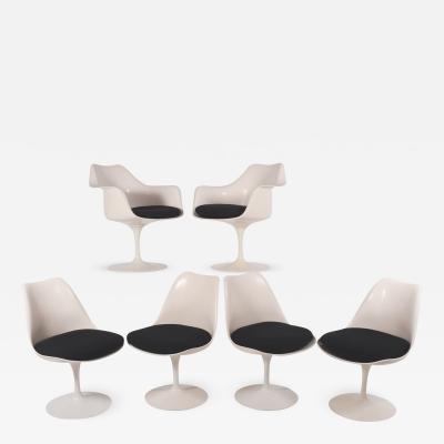 Eliel Saarinen Eliel Saarinen Tulip dining chairs for Knoll International