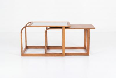 Eliel Saarinen Eliel Saarinen and J Robert F Swanson Nesting Tables 1940 c 