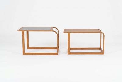 Eliel Saarinen Eliel Saarinen and J Robert F Swanson Nesting Tables 1940 c 