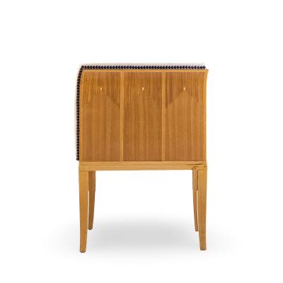Eliel Saarinen Eliel Saarinen for Arkitektura Saarinen House Maple Arm Lounge Chairs Pair