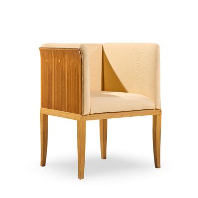 Eliel Saarinen Eliel Saarinen for Arkitektura Saarinen House Mid Century Maple Arm Lounge Chair