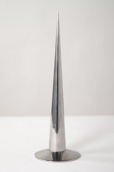 Elijah David Herschler Chrome Kinetic Table Top Mid Century Modern Sculptures 76