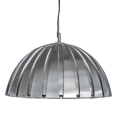 Elio Martinelli PAIR OF 1960S STEEL PENDANTS BY ITALIAN DESIGNER ELIO MARTINELLI