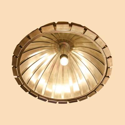 Elio Martinelli PAIR OF 1960S STEEL PENDANTS BY ITALIAN DESIGNER ELIO MARTINELLI