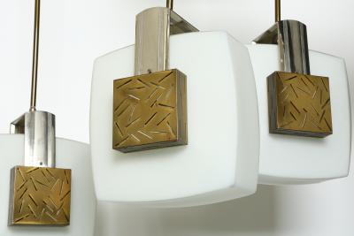 Elio Monesi Elio Monesi for Arredoluce chandelier