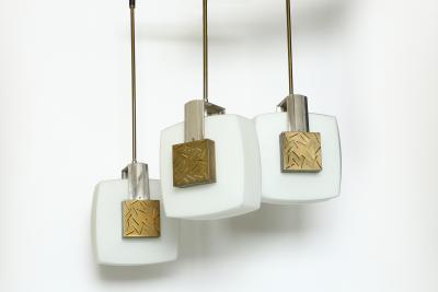 Elio Monesi Elio Monesi for Arredoluce chandelier