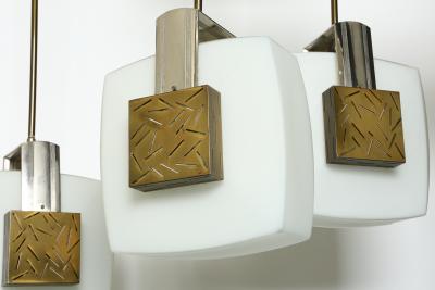 Elio Monesi Elio Monesi for Arredoluce chandelier