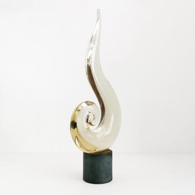 Elio Raffaeli ELIO RAFFAELI GLASS SCULPTURE MURANO ITALY 1970