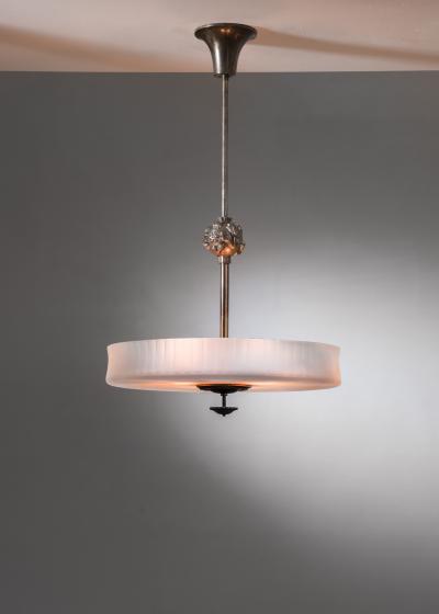 Elis Bergh Elis Bergh pendant for Kosta Sweden 1930s