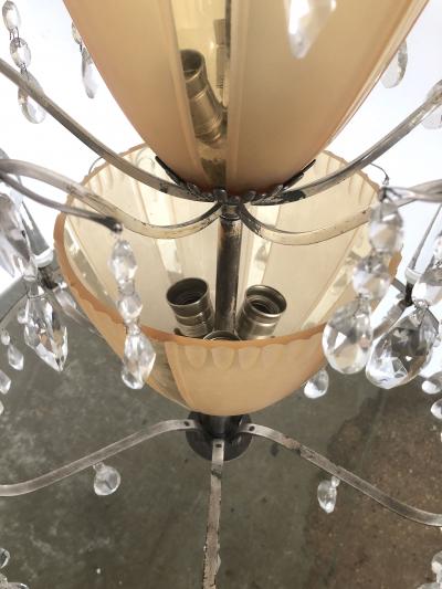 Elis Bergh Large Chandelier Elis Bergh attributed 2 available 