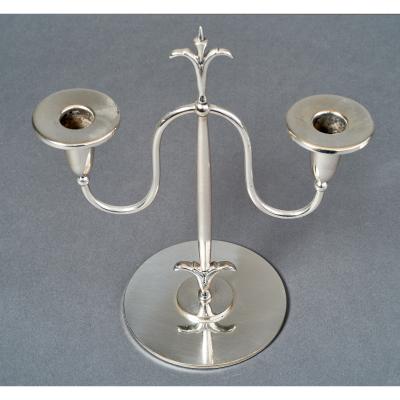 Elis Bergh Pair of Swedish Candlesticks 1920s