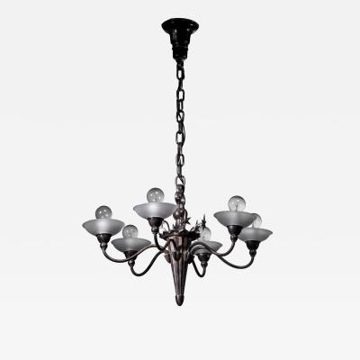 Elis Bergh Swedish Grace 6 arm chandelier