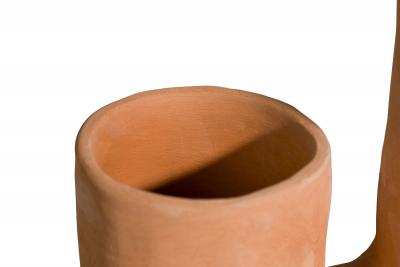 Elisa Uberti French Contemporary Horizon 1 Terracota Clay Lamp
