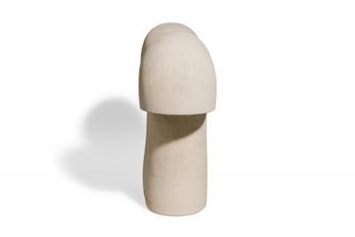 Elisa Uberti French Contemporary Stoneware Edifice 49 Table Lamp