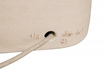Elisa Uberti French Contemporary Stoneware Edifice 49 Table Lamp