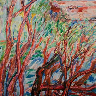 Elisabeth Merlicek Elisabeth Merlicek Vienna 1911 1988 Fruhling am Teich 