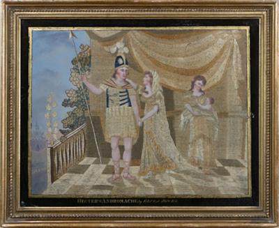 Eliza Jones THE PARTING OF HECTER SIC AND ANDROMACHE BY ELIZA JONES