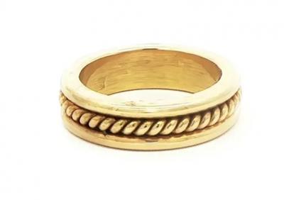 Elizabeth Locke Elizabeth Locke Twisted Rope Band size 2 5