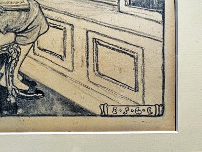 Elizabeth Shippen Mrs Huger Elliott Green Studious Girl Reading a Book Womens Education Female Illustrator