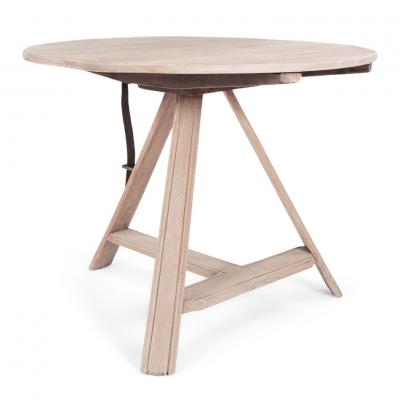 Elm Dutch Tilt Top Round Table