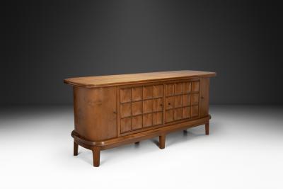 Elm Veneer Sideboard by Frederik St rmose M belfabrik Denmark ca 1940s