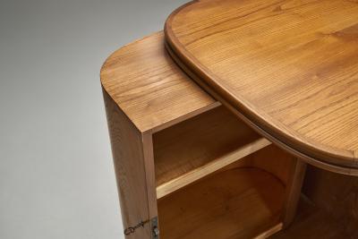 Elm Veneer Sideboard by Frederik St rmose M belfabrik Denmark ca 1940s