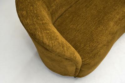 Elna Kiljander Rounded Sofa by Elna Kiljander for Mobilia Finland 1930s