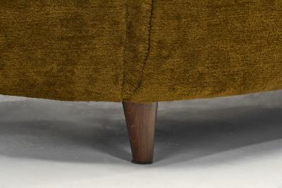 Elna Kiljander Rounded Sofa by Elna Kiljander for Mobilia Finland 1930s
