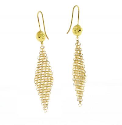 Elsa Peretti Elsa Peretti 18kt Mesh Earrings