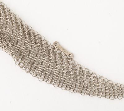 Elsa Peretti Sterling Mesh necklace