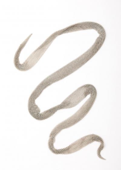 Elsa Peretti Sterling Mesh necklace