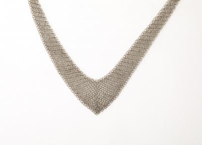 Elsa Peretti Sterling Mesh necklace